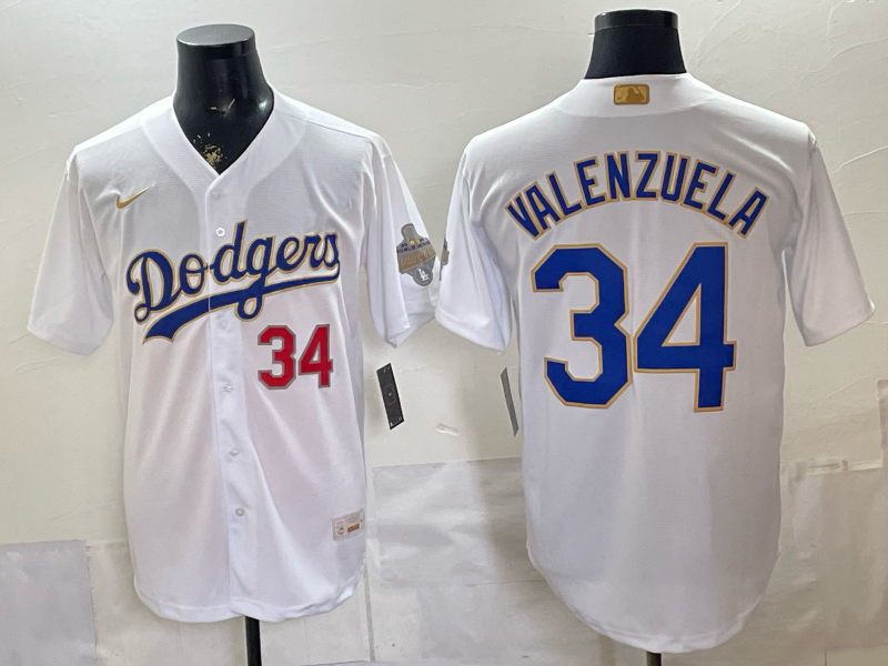 Men Los Angeles Dodgers #34 Valenzuela Game 2026 Nike MLB Jersey 0401002->->MLB Jersey